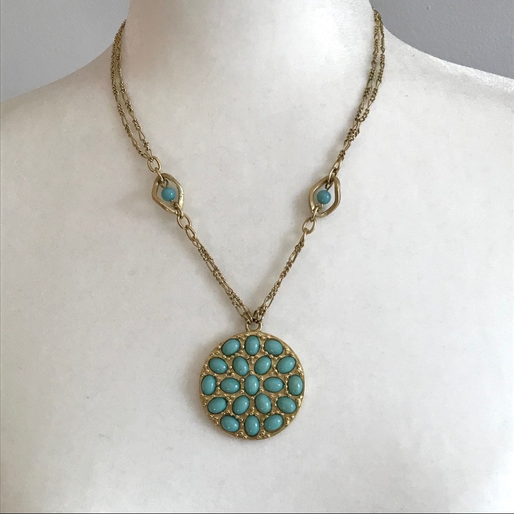 Turquoise Statement Necklace